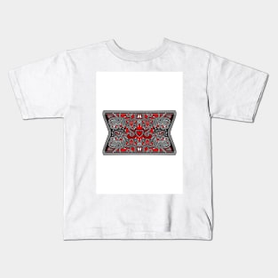 tribal batak motif 3 Kids T-Shirt